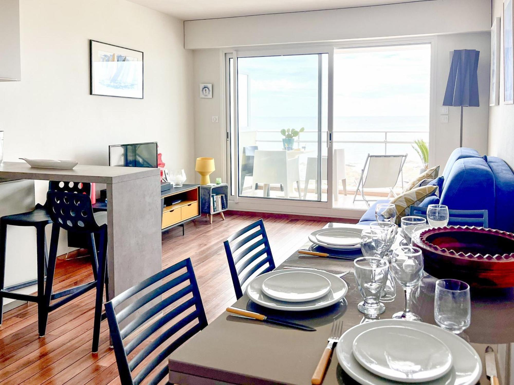 Appartement Les Pieds Dans Leau Acces Direct Sur La Cote Sauvage - 2 Pers Les Sables-dʼOlonne Екстериор снимка